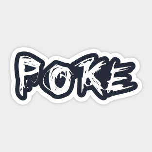 Poke me! Funny meme Sticker